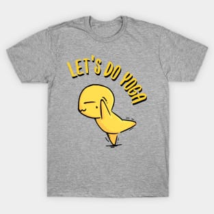 Let's do yoga | lifestyle | cute & funny character T-Shirt
